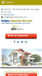Mobile Screenshot of integra-inspections.com